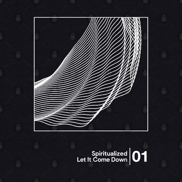 Let It Come Down / Minimal Style Graphic Artwork Design by saudade